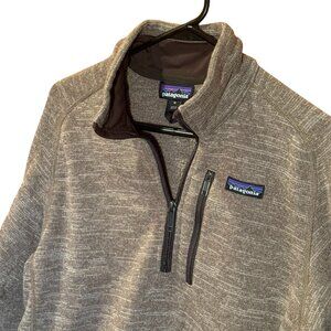 Patagonia Better Sweater 1/4 Zip Gray – Men’s Medium – Style 25522